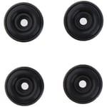 4Pcs/Set Black Aluminum Speaker CD Player Turntable Radio Amplifier Feet8904