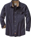 Legendary Whitetails Buck Camp Chemise à Manches Longues en Flanelle pour Homme L-XL Navy Heather