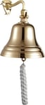 Assorted Collection Last Orders Bell Wall Mounted Nautical Themed Brass Bell School Dinner Santa Reception Hanging Doorbell Home Bar Accessories Pub Bells Décor Ringer Bar Christmas - 4 Inch