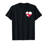 For Polish English A Small Vintage Flag of Poland England T-Shirt