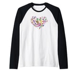 JoJo Siwa Valentine's Day Pop Candy Icons Filled Heart Manche Raglan