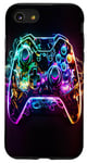 Coque pour iPhone SE (2020) / 7 / 8 Superbe manette de jeu vidéo pour gamer garçons hommes