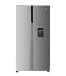 Hoover HHSBSO6174XWDK-1 Total No Frost American Style Fridge Freezer with Water Dispenser - Stainless Steel - E Rated