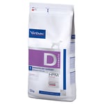 Virbac Veterinary HPM Dog Dermatology Support D1 - Økonomipakke: 2 x 12 kg