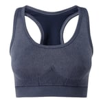 TriDri Womens/Ladies Seamless 3D Fit Multi-Sport Denim Look Sports Bra - S