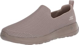 Skechers Homme Go Walk Max Chaussures de Marche athlétiques en Maille à Enfiler, Taupe, 41 EU