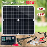 Panneau Solaire 400W Monocristallin Flexible Chargeur Solaire