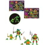 Tortues Ninja, Mega Coffret 6 Figurines, avec Armes, Modèle aléatoire, pour Les Enfants à partir de 4 Ans, TU836