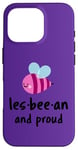 iPhone 16 Pro FUNNY LES-BEE-AN SAVE THE BEES LGBT ALPHABET MAFIA LESBIAN Case