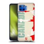 Head Case Designs Canada Drapeaux Et Monuments Coque en Gel Doux Compatible avec Motorola Moto G 5G Plus