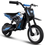 Moto Électrique pour Enfants âge de 3-12 ans - RCB - Trois modes de vitesse - Batterie36V/4AH Bleu - Neuf