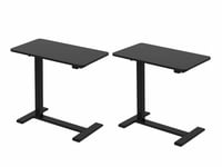 sp.tech Electric Adjustable Mobile Table 2-pack