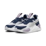 Puma Girls RS-X Metallic Sneakers - Grey - Size UK 3