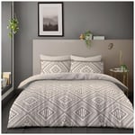 GC GAVENO CAVAILIA Reversible Duvet Covers with Pillowcases King Size Bedding Sets Polycotton - Soft Comforter Cover (230x220cm)