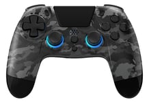 Gioteck VX4+ PS4 Wireless RGB Controller - Dark Camo Black And Grey