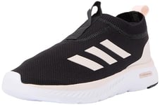 adidas Femme Cloudfoam Move Sock Shoes Chaussures, Core Black/Wonder Quartz/Cloud White, 40 2/3 EU