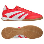 adidas Predator League In Pure Victory - Lucid Red/vit/svart - Inomhus (Ic), storlek 42