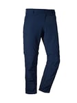 Schöffel Pantalon Folkstone Zip Off-Homme-Bleu (dress blues)-FR : S (Taille Fabricant : 46)