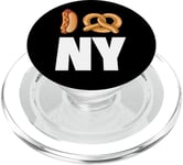 I Heart New York Food, New York City Illustration Graphic PopSockets PopGrip pour MagSafe