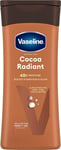 Vaseline Intensive Care Cocoa Radiant Body Lotion with Ultra-Hydrating Lipids an