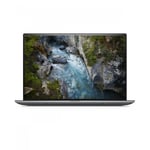 DELL Precision 5480 i7-13700H Mobil arbeidsstasjon 35,6 cm (14") Full HD+ Intel® Core™ i7 16 GB LPDDR5-SDRAM 512 GB SSD NVIDIA RTX A1000 Wi-Fi 6E (802.11ax) Windows 11 Pro Grå (PL/US Int tastatur)