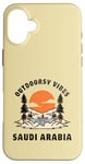 Coque pour iPhone 16 Plus Outdoorsy Vibes Arabie Saoudite Voyage Vacances