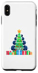 Coque pour iPhone XS Max Christmas Tree Haltère Poids Haltérophile Gymnase