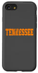 Coque pour iPhone SE (2020) / 7 / 8 Tennessee Vintage Hommes Tennessee Femmes Rétro Orange