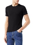 JACK & JONES Men's Basic O-Neck Short Sleeve T-Shirt, Black color, X-Large