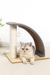 Slope Shape Sisal Cat Scratching Post with Backscratcher