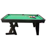 Viavito PT100X Folding Pool Table - 6ft