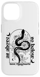 iPhone 14 As Above So Below Witch Snake Spell Moon Feminist Case