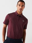 Lacoste Golf Performance Polo Shirt - Dark Red