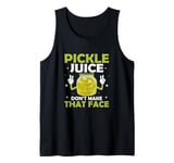 Pickle Juice Don’t Make That Face Fitness Vegan Cucumber Tank Top