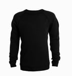 Tufte Bambull Crew Neck, barn Black 122/128