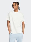 adidas Sportswear Mens All Season Tee - Off White, White, Size Xl, Men