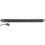 Adam Hall Power Strip  12 Sockets - 874714