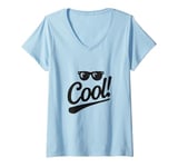 Womens Cool! - Effortlessly Stylish and Fun! V-Neck T-Shirt