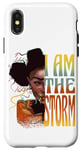 iPhone X/XS Black History Month African American Woman I Am the Storm Case