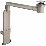 Siphon peu encombrant pour lavabo complet avec bonde clic-clac Silfra CRIUD150S51 Chromé - Chromé