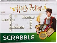 Mattel Games Scrabble Harry Potter Edition Family Game, Design may vary, DPR77