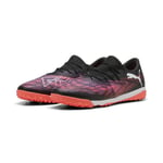 PUMA Future 8 Match Low Tt Unlimited - Svart/vit/glowing Red - Turf (Tf), storlek 42½