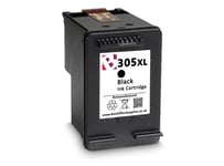 305 XL Black Refilled Ink Cartridge For HP Deskjet 2700 Series 