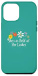 iPhone 15 Plus Funny She's as Bold as Her Lashes Saying Flowers Case