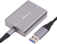 Hub adaptateur de carte mémoire USB-C CFE,USB3.1 Type-C USB3.0 Type-A vers CF Express Type-A et Type-B CFA R5 Z6 Z7 CFB Lecteur de carte d'extension à double fente(Q1416)