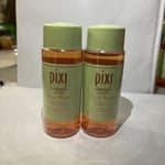 2x 100ml PixI skintreats Glow Tonic 5% Glycolic Acid Exfoliating Toner - New