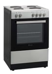 Award Freestanding Electric Stove 60cm 7 Function 80L with Hotplates Stainless Steel