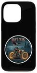 Coque pour iPhone 13 Pro Heavy Metal Thrash Hard Rock Horreur Rocker Tenue moto