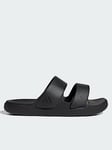 adidas Znscape Sandals, Black, Size 4, Men