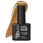 Mylee Gel Nail Polish 10ml [Toffee Apple] UV/LED Soak-Off Nail Art Manicure Pedicure for Professional, Salon & Home Use [Autumn/Winter Range] - Long Lasting & Easy to Apply